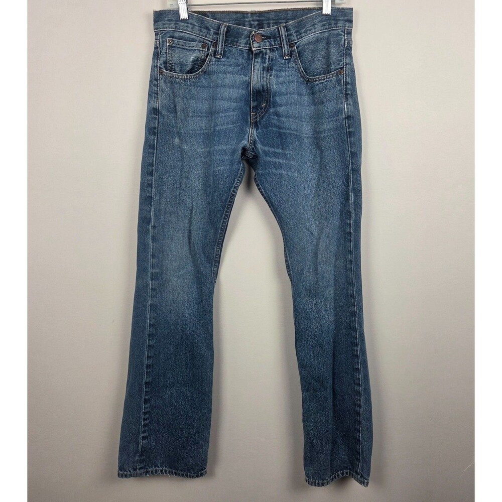 Levi’s 527 Jeans Mens 32x34 Blue Denim Slim Bootcut 100% Cotton Colombia